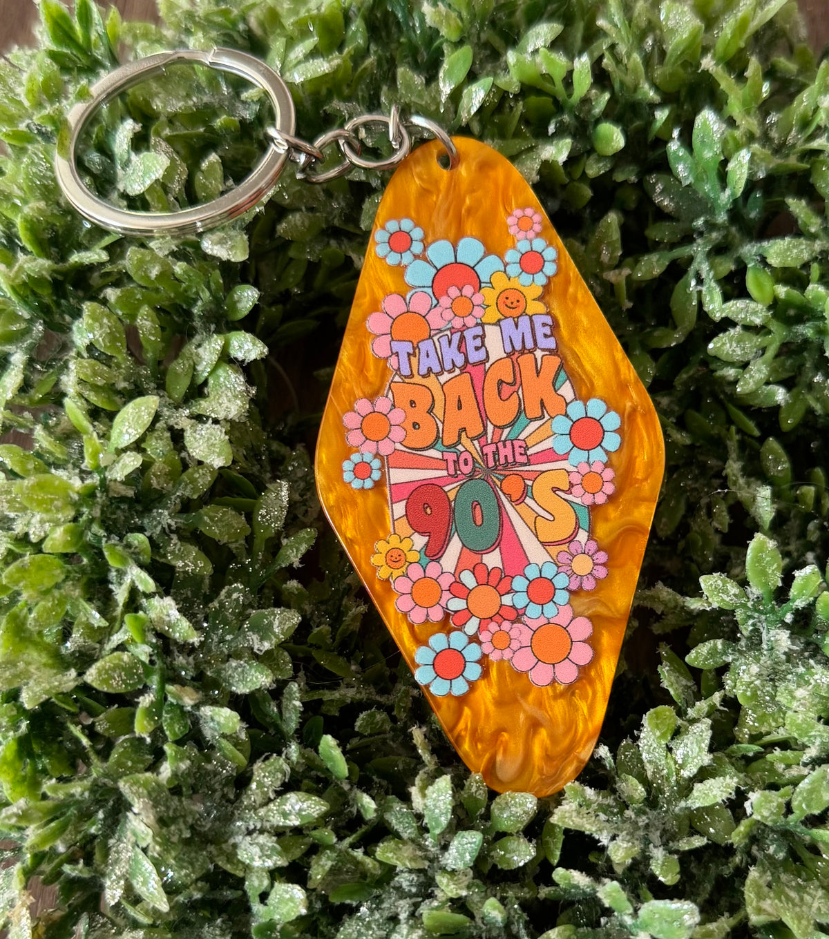 Back to the 90’s Keychain
