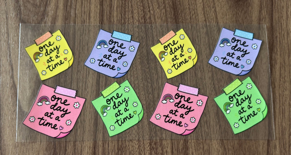 One Day At A Time Cup Wrap