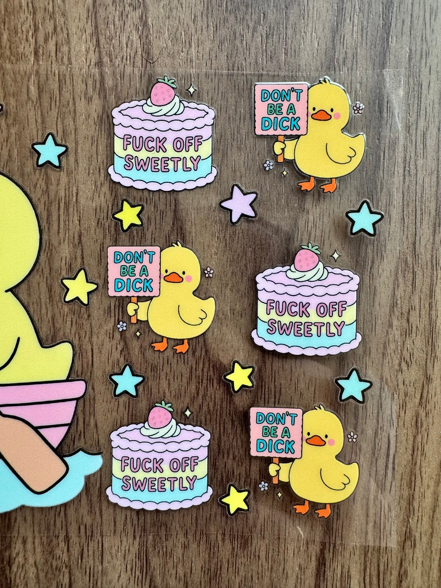 Run Over You Duck Cup Wrap