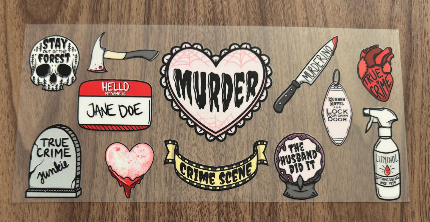 Crime Thing Cup Wrap