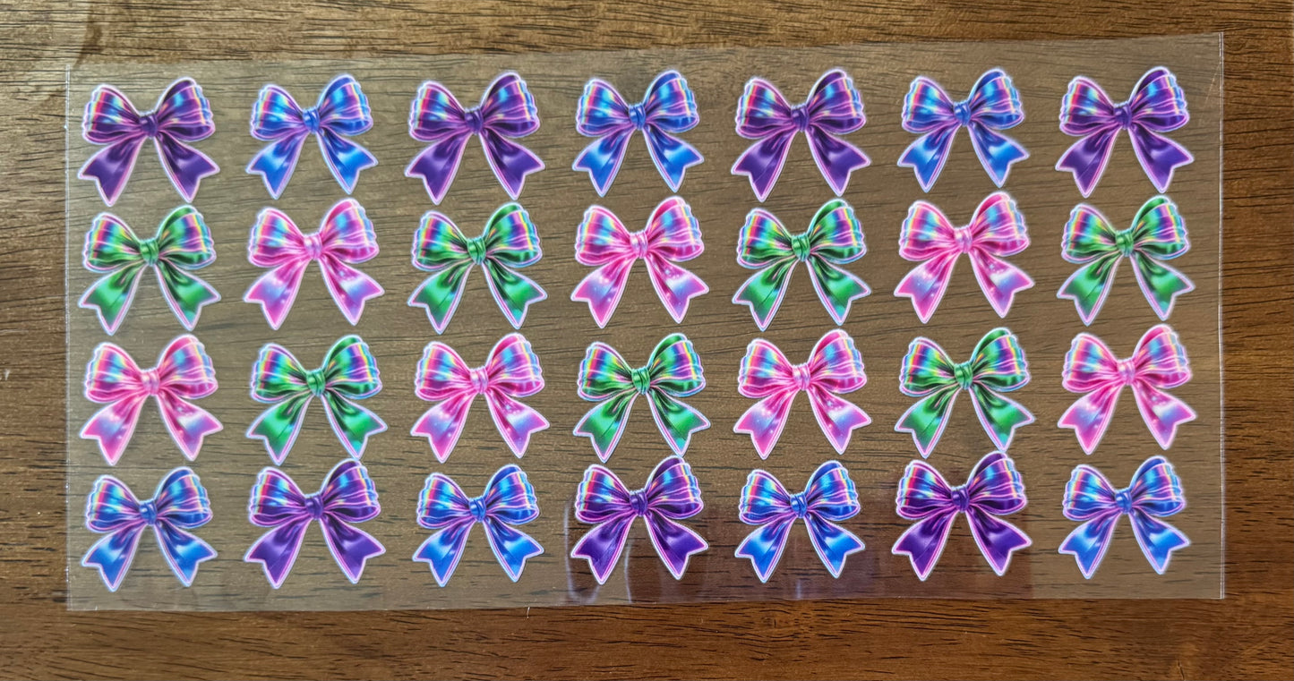 Bright Shiny Bows Cup Wrap