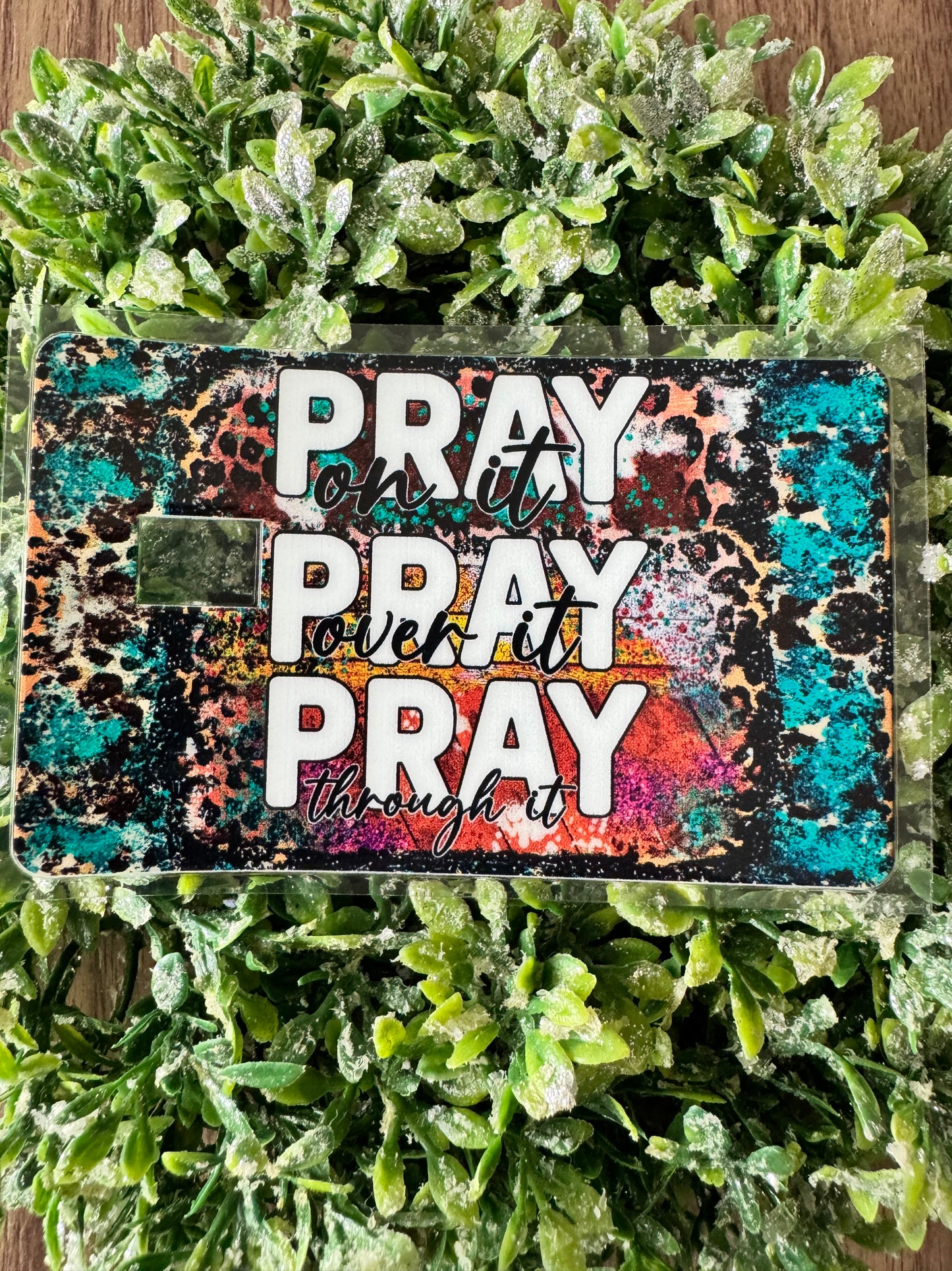 Pray Pray Pray Card Wrap