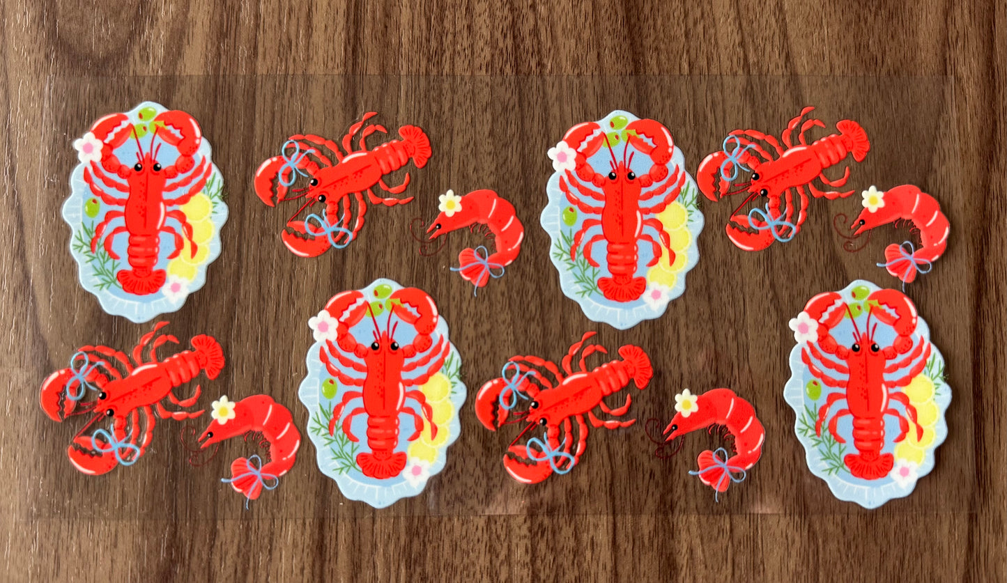 Cute Lobsters Cup Wrap