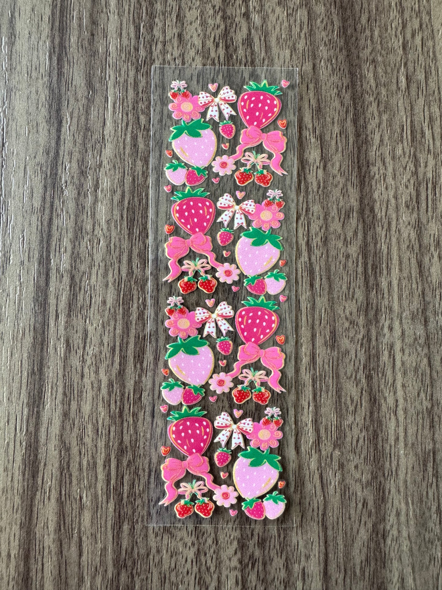 Strawberries & Bows Pen Wrap