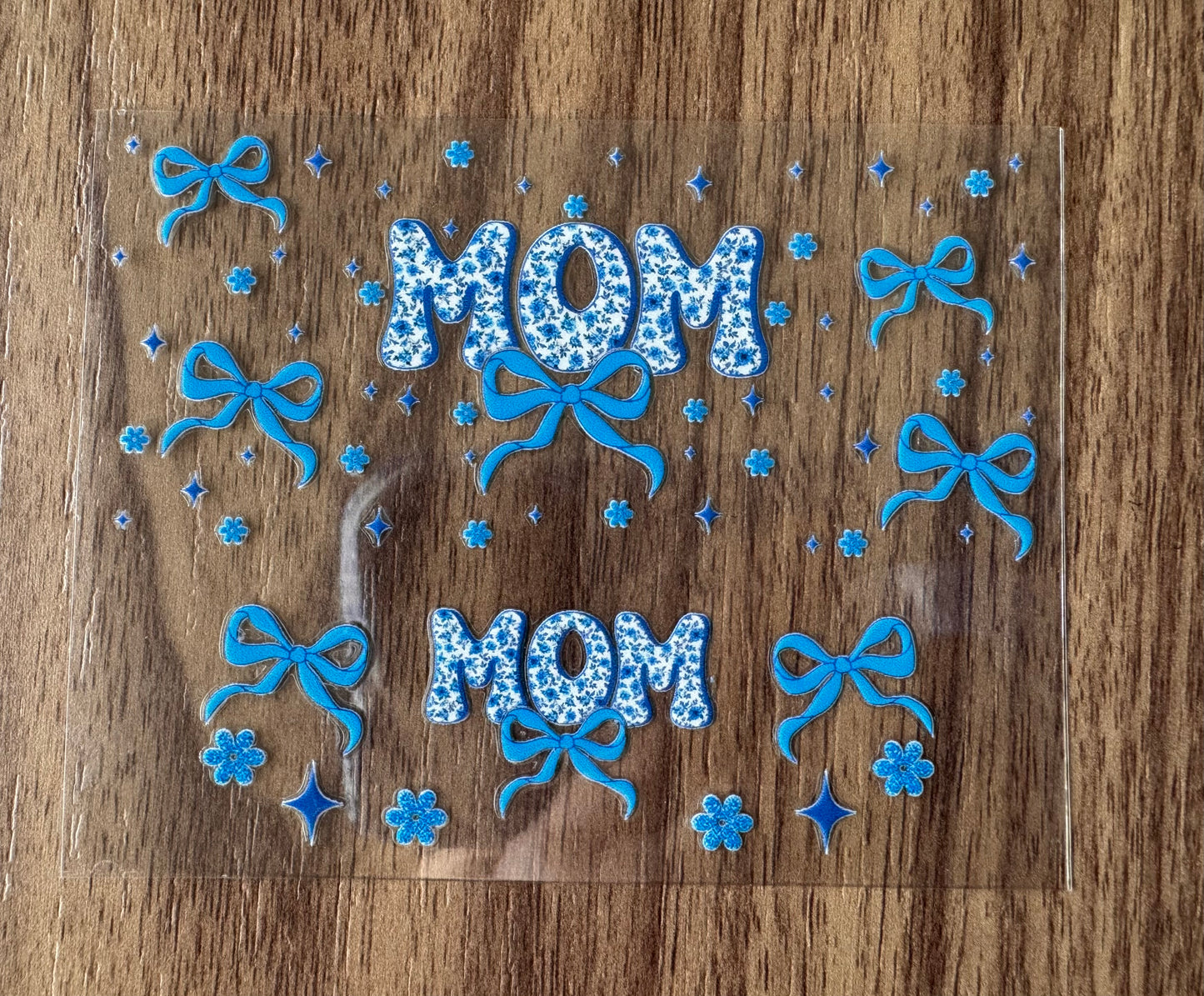 Blue Mom Mini Wrap
