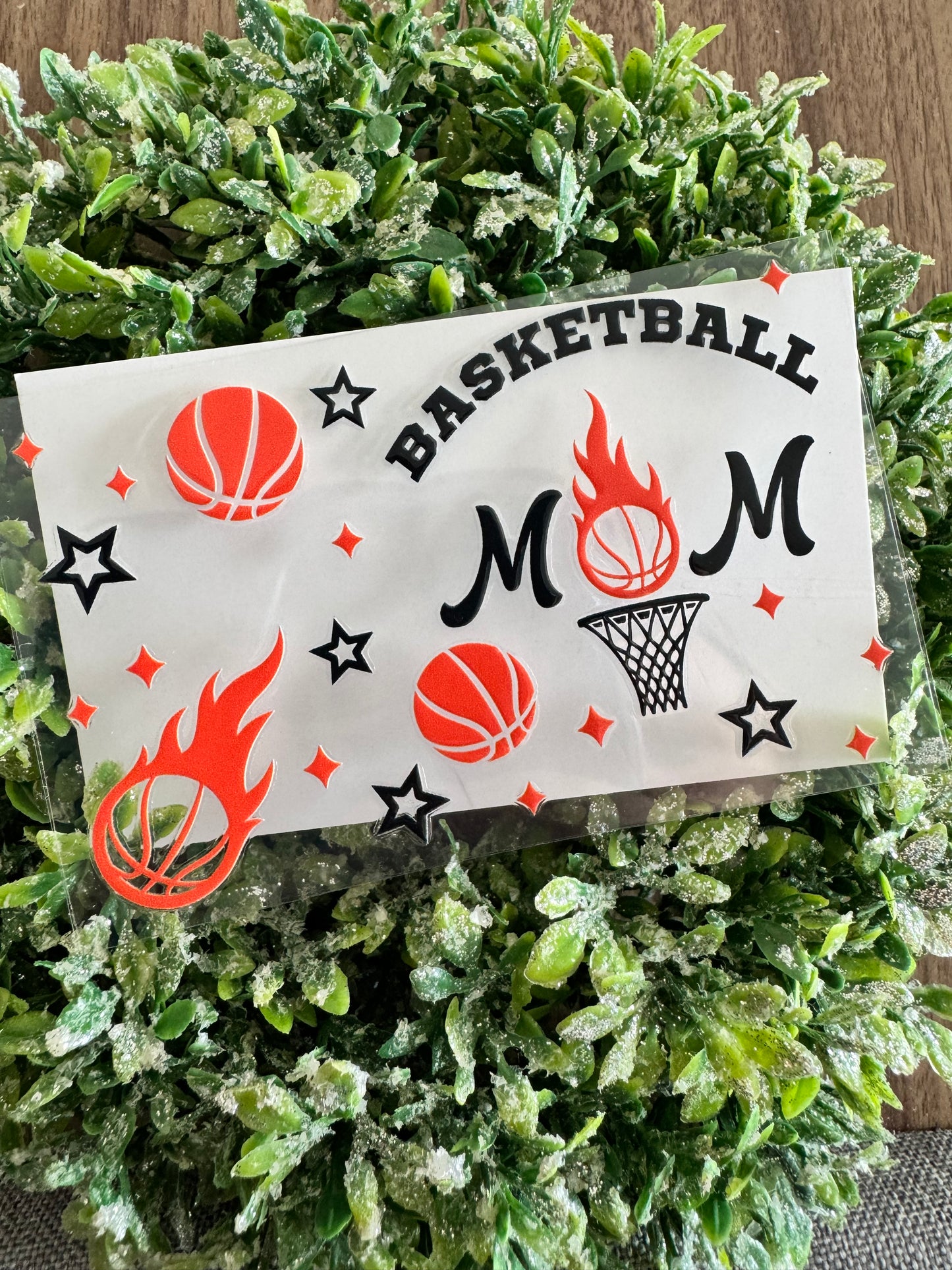 Basketball Mom Card Wrap