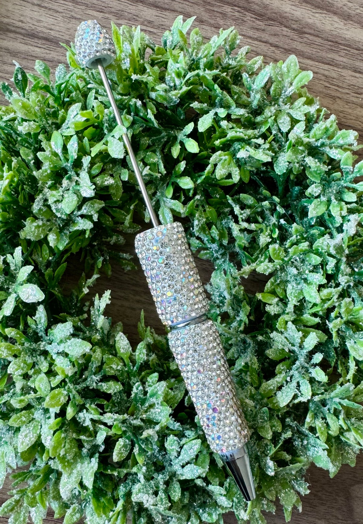 Sparkly Silver Fancy Pen