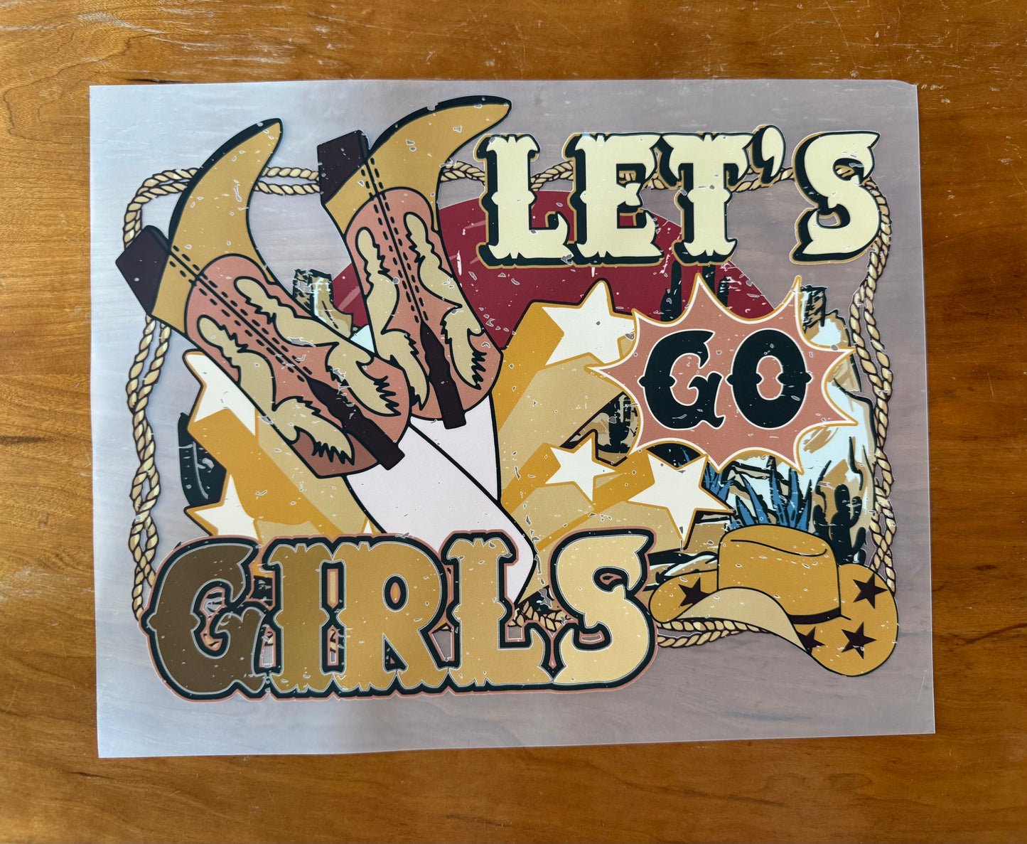 Let’s Go Girls Transfer