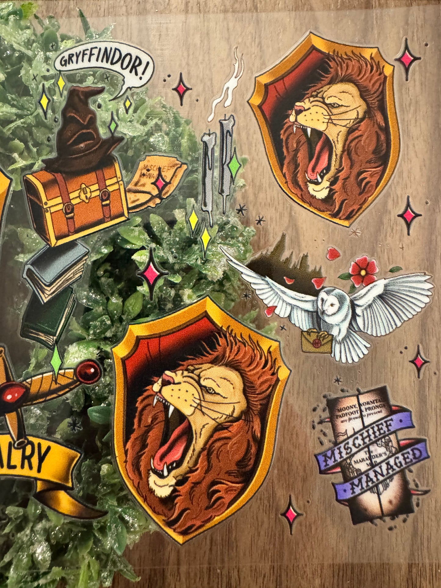 Red Daring Wizard Cup Wrap