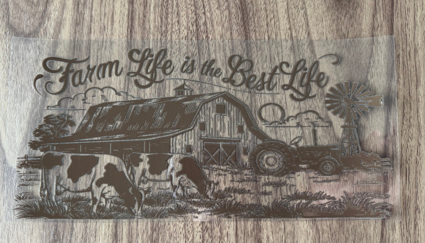 Farm Life Best Life Cup Wrap