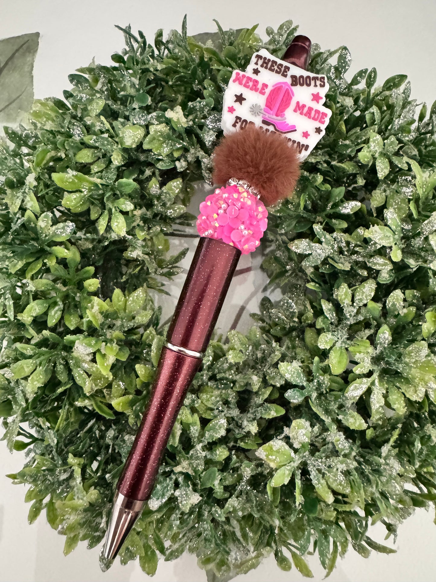 Boots Were Made For Walking Pen