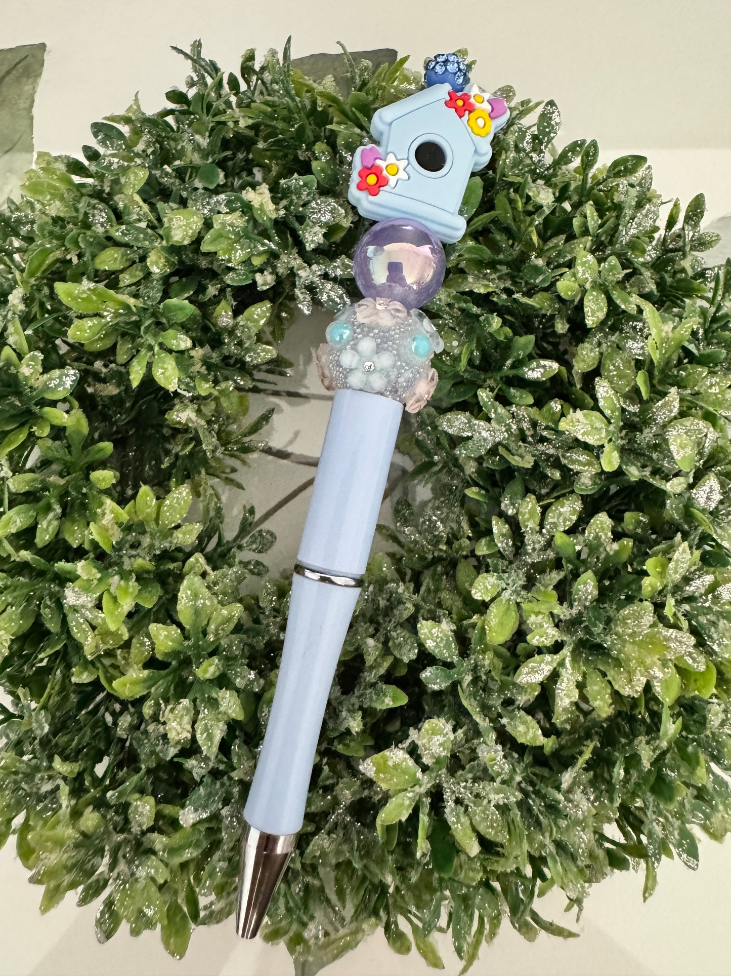 Blue Bird House Pen