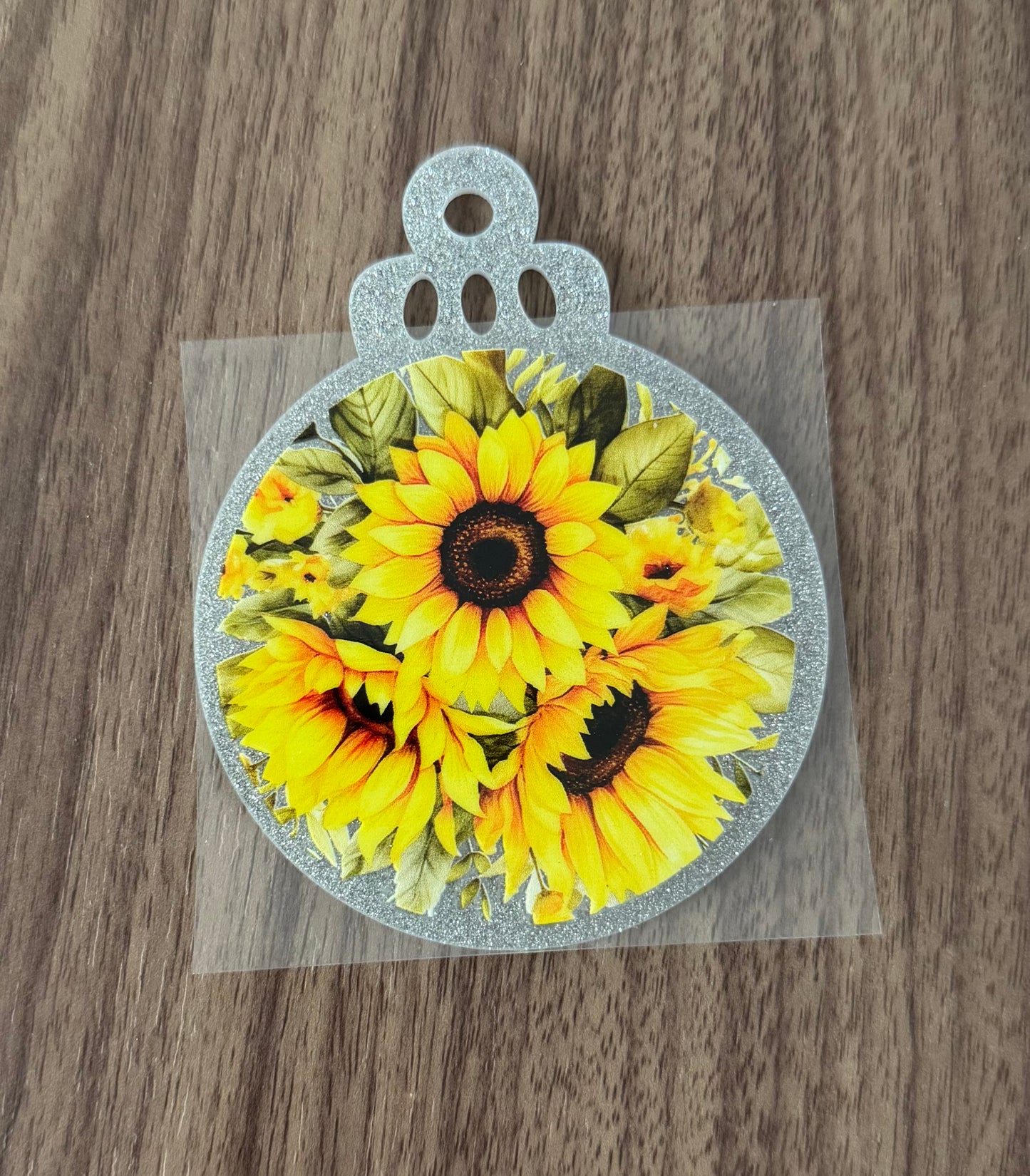 Sunflowers Circle Decal