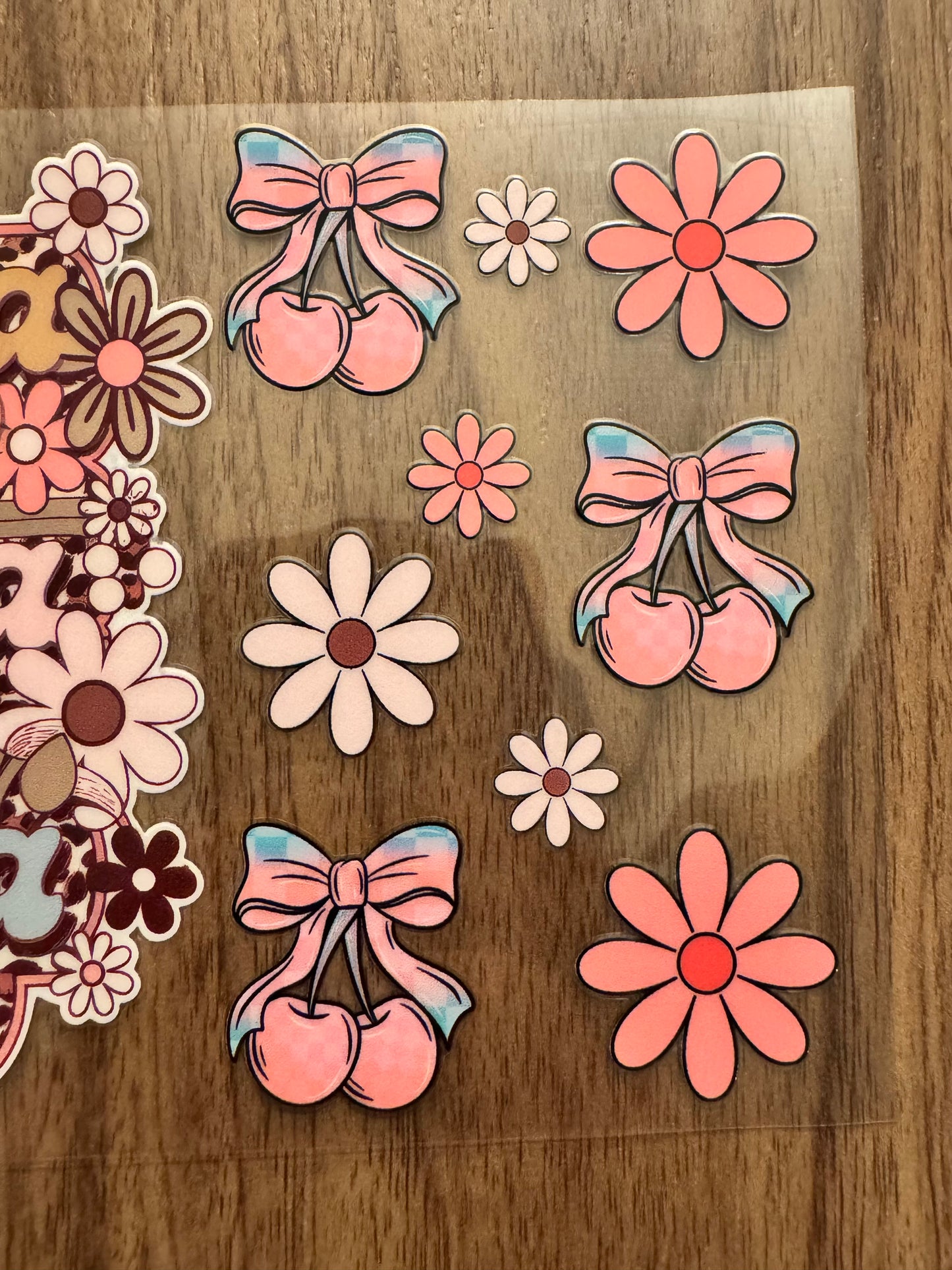 Flowery Leopard Mama Cup Wrap