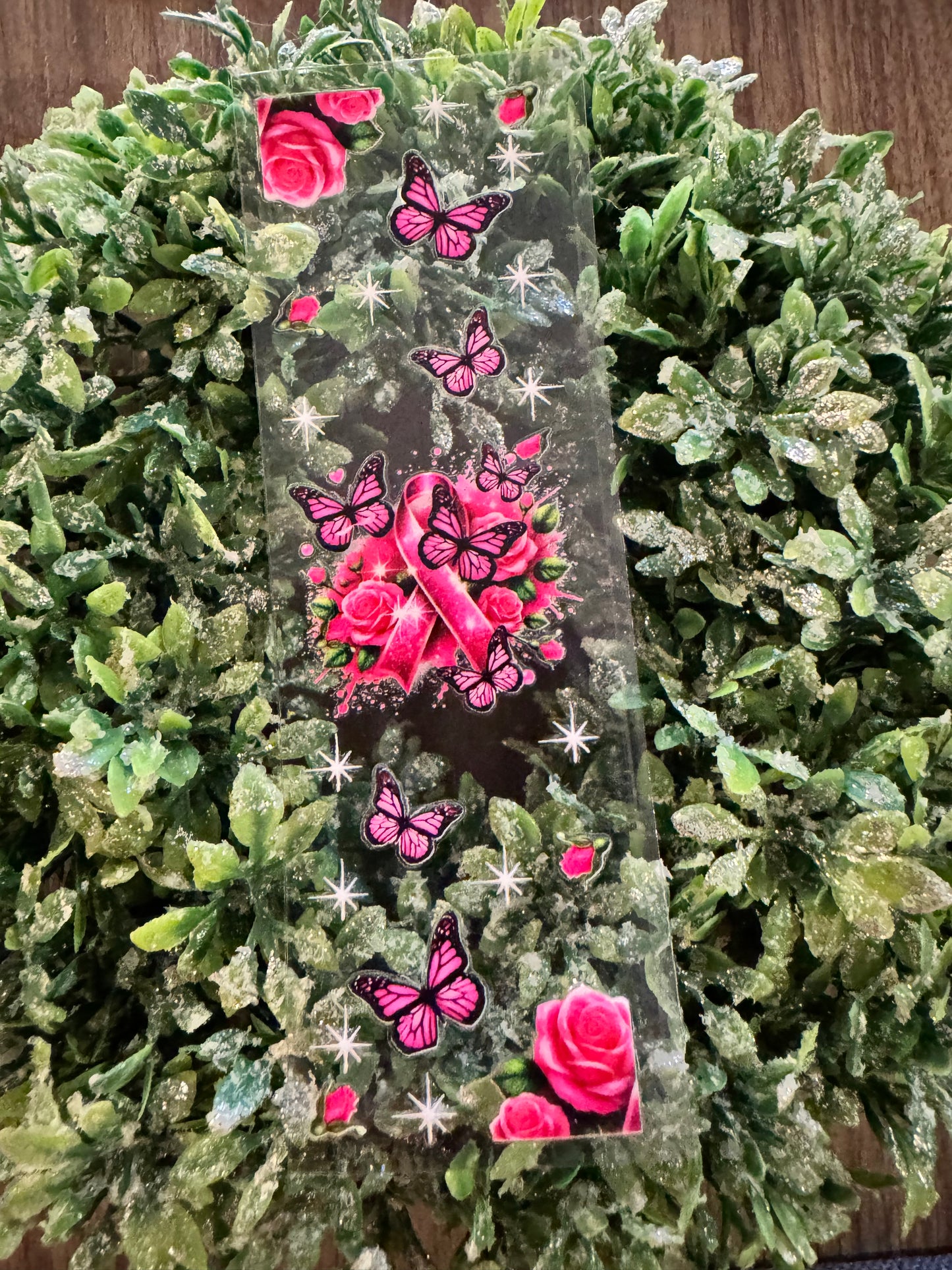 Pink Awareness Ribbon Pen Wrap