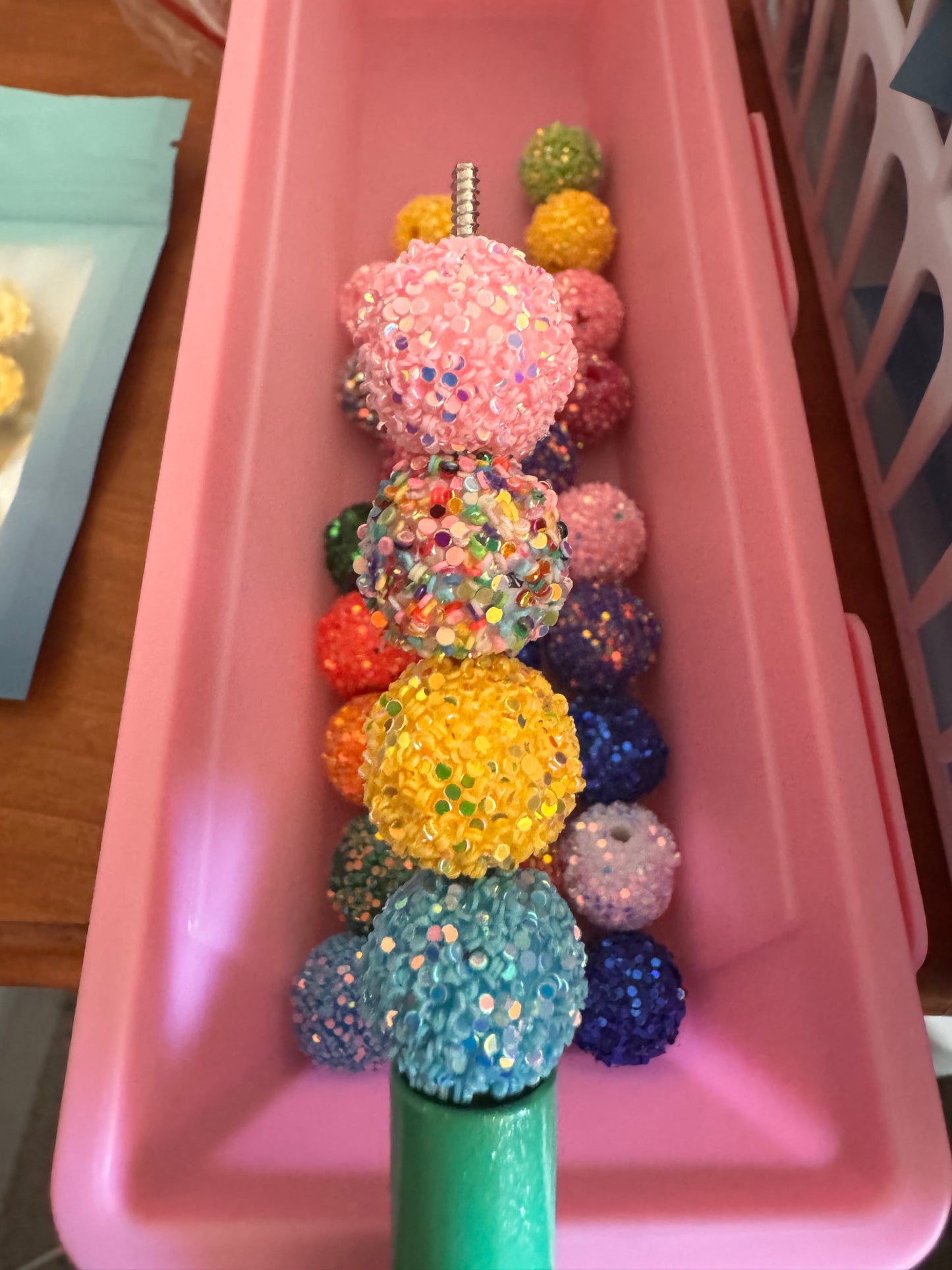 16mm Confetti Sugar Beads