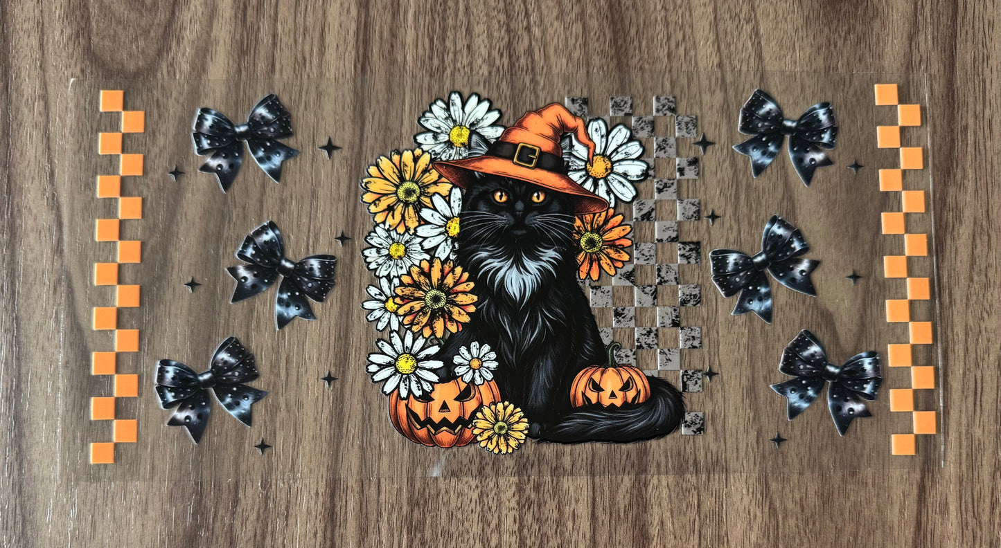 Witchy Cat Cup Wrap