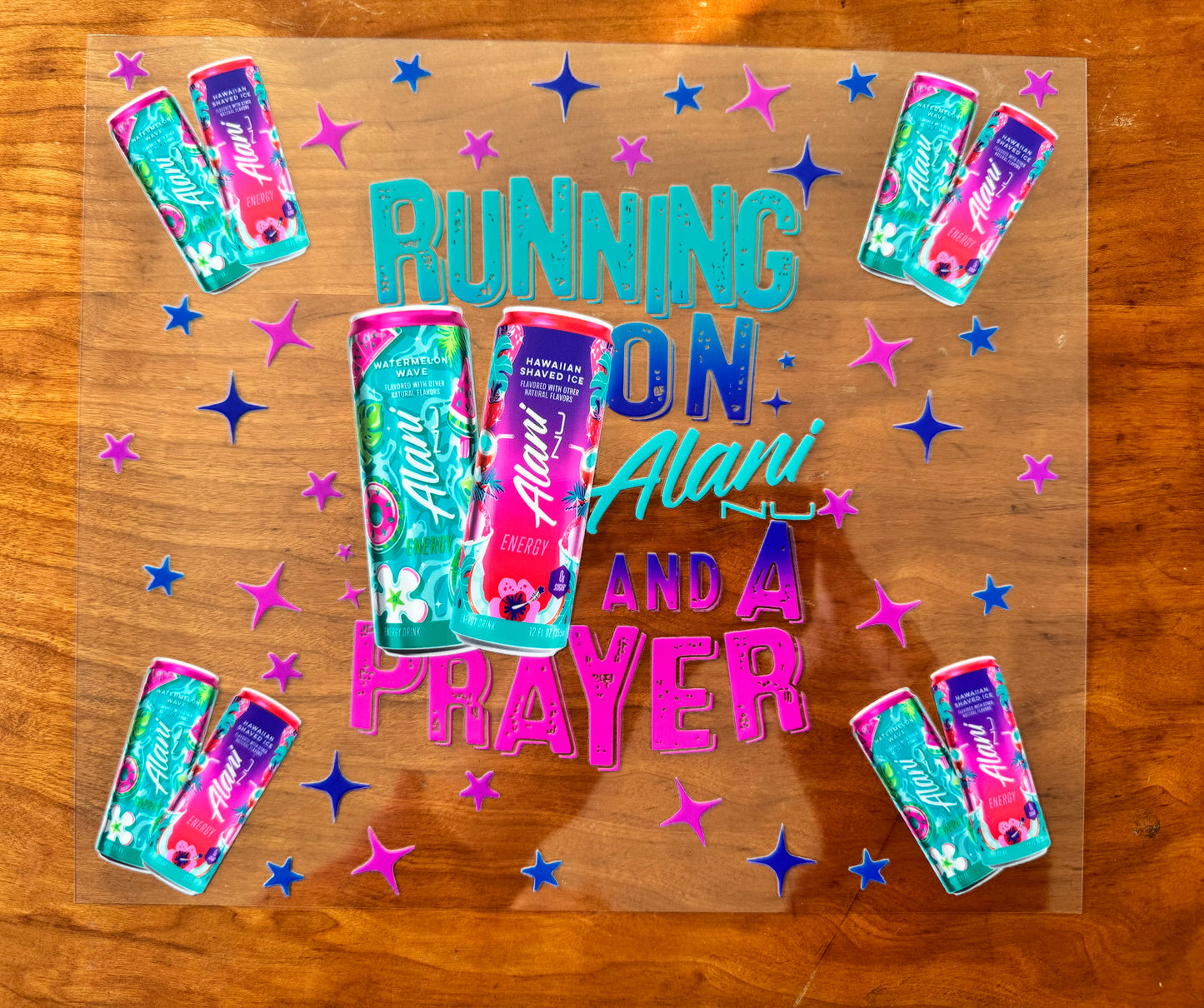 Running on Energy Drink Cup Wrap