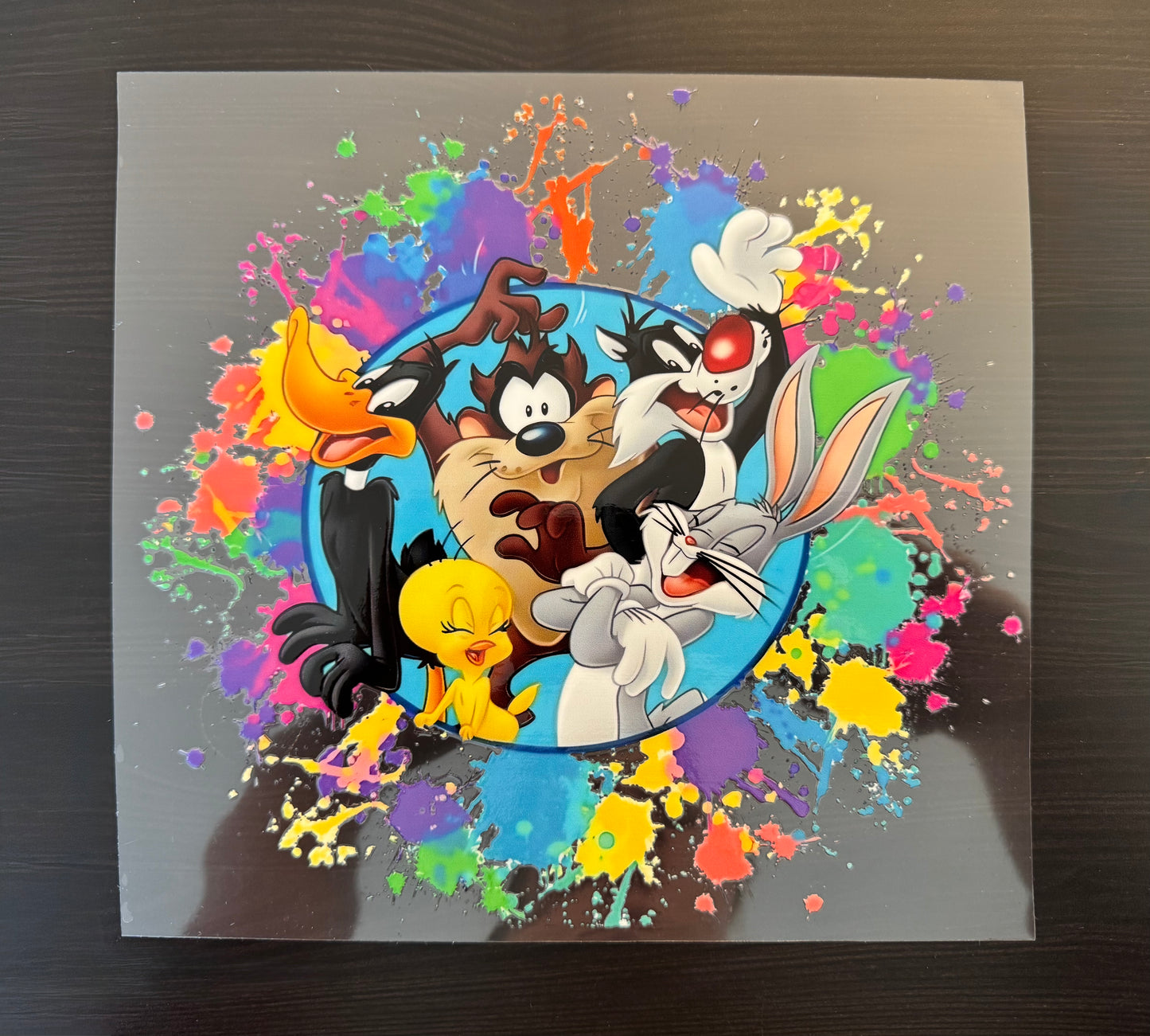 Colorful Cartoons Cup Wrap