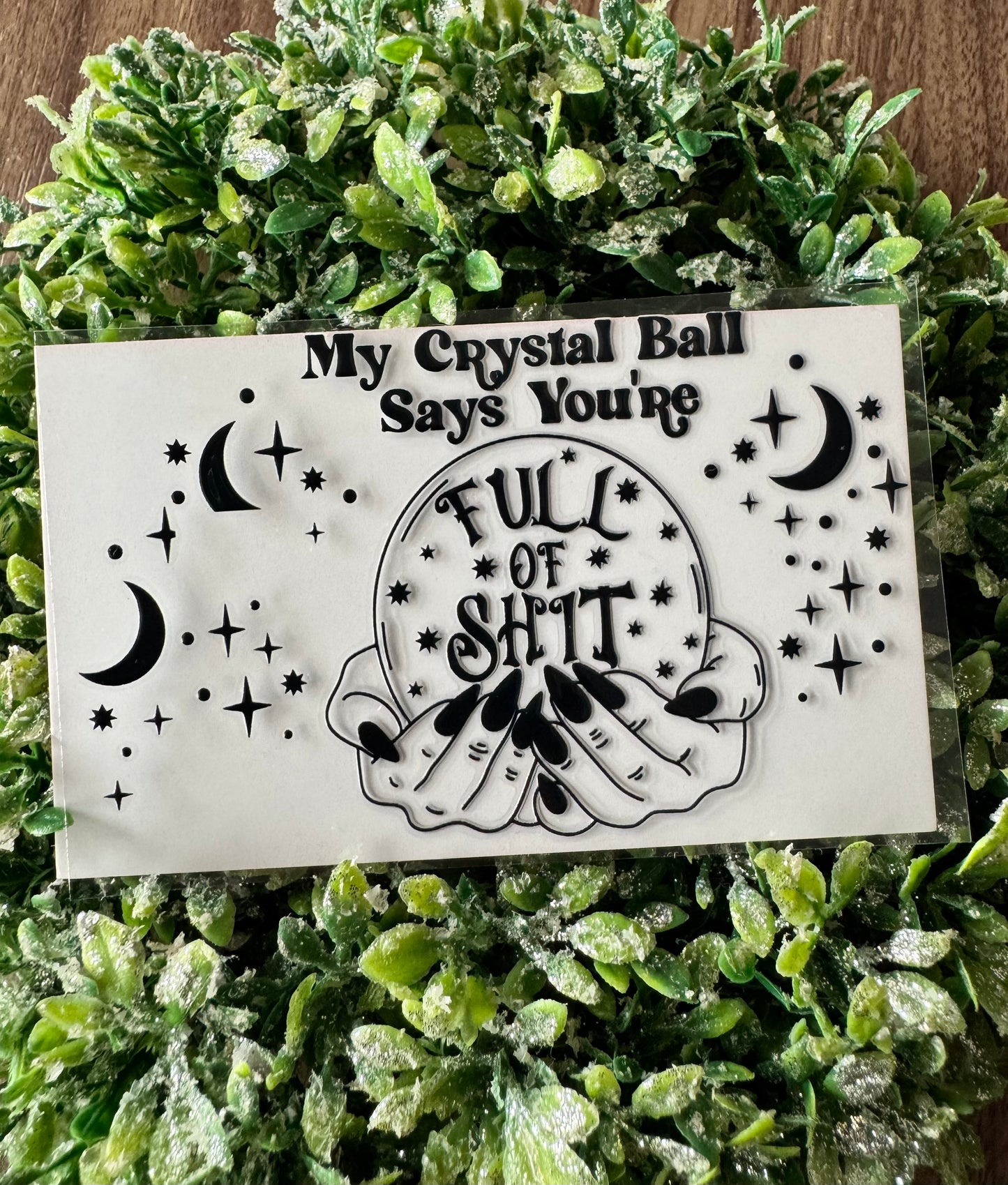 Crystal Ball Card Wrap