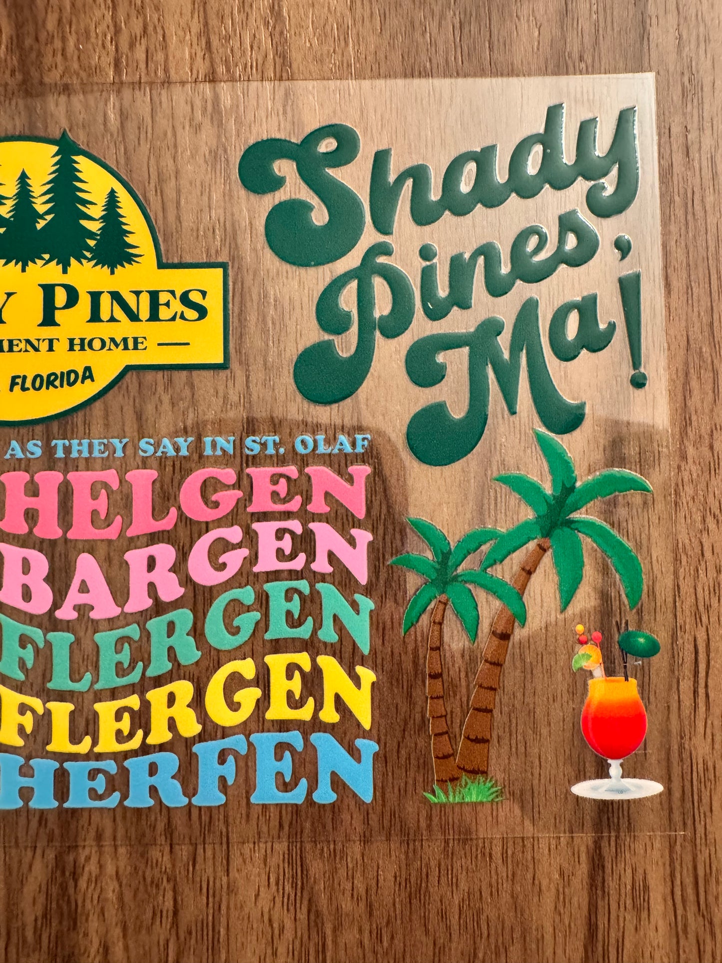 Golden Grannies Cup Wrap