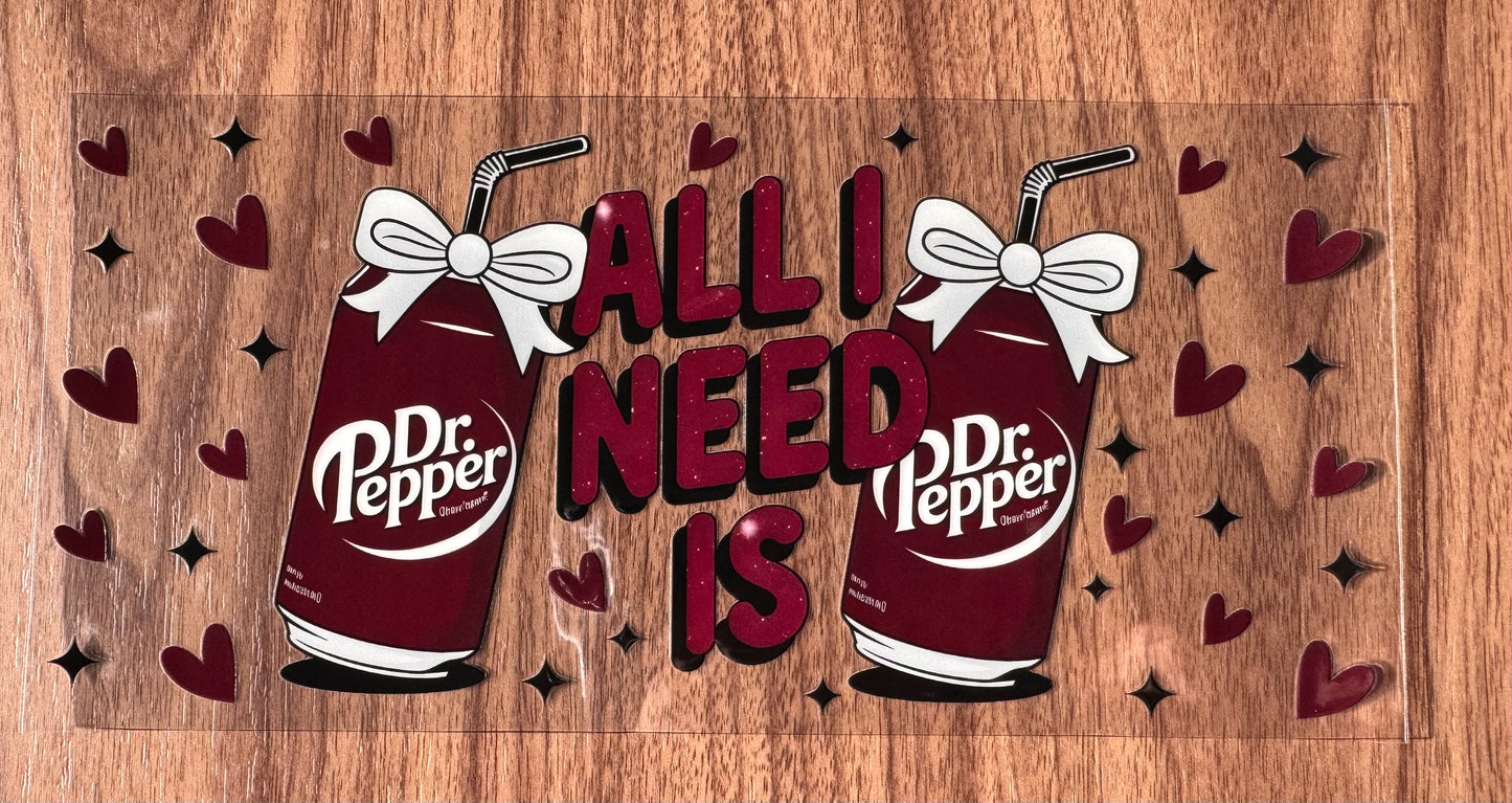 All I Need Is Doctor Drink Cup Wrap