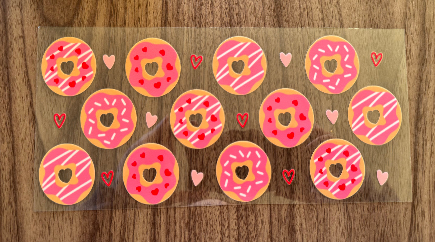 Pink Donuts Cup Wrap