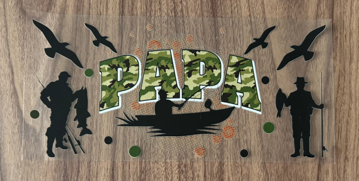 Camo Papa Cup Wrap