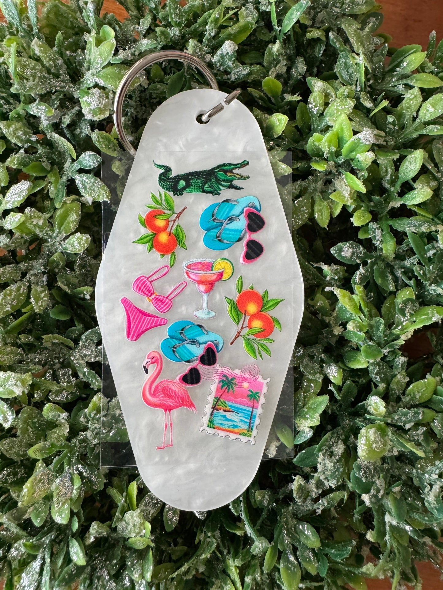 Summer Things Keychain Decal