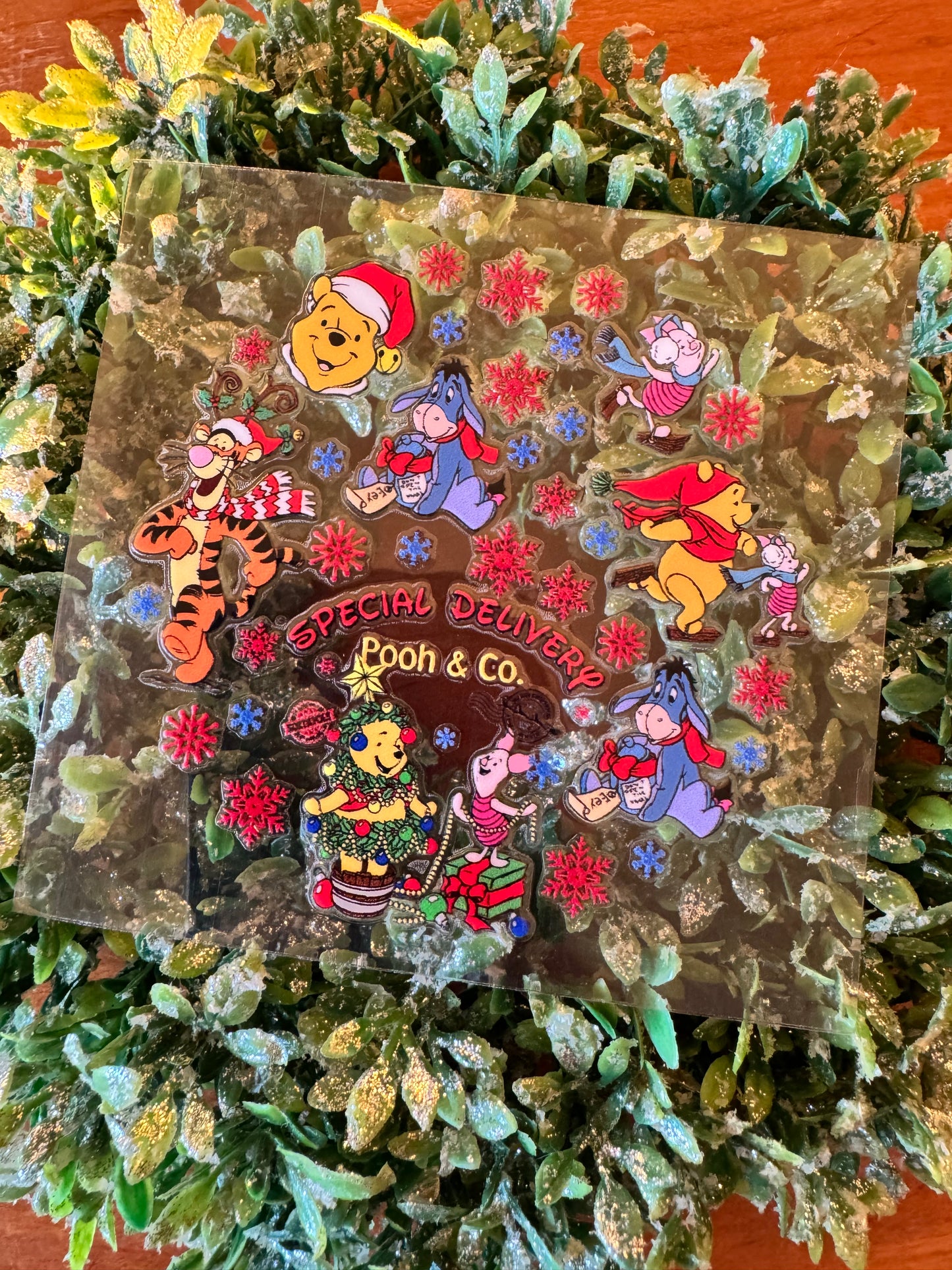 Special Delivery Honey Bear Circle Decal