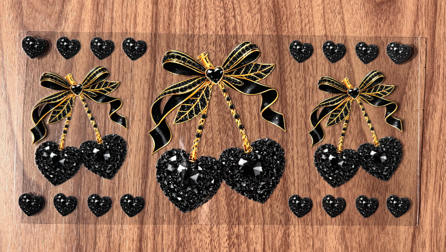 Black Jewel Cherries Cup Wrap