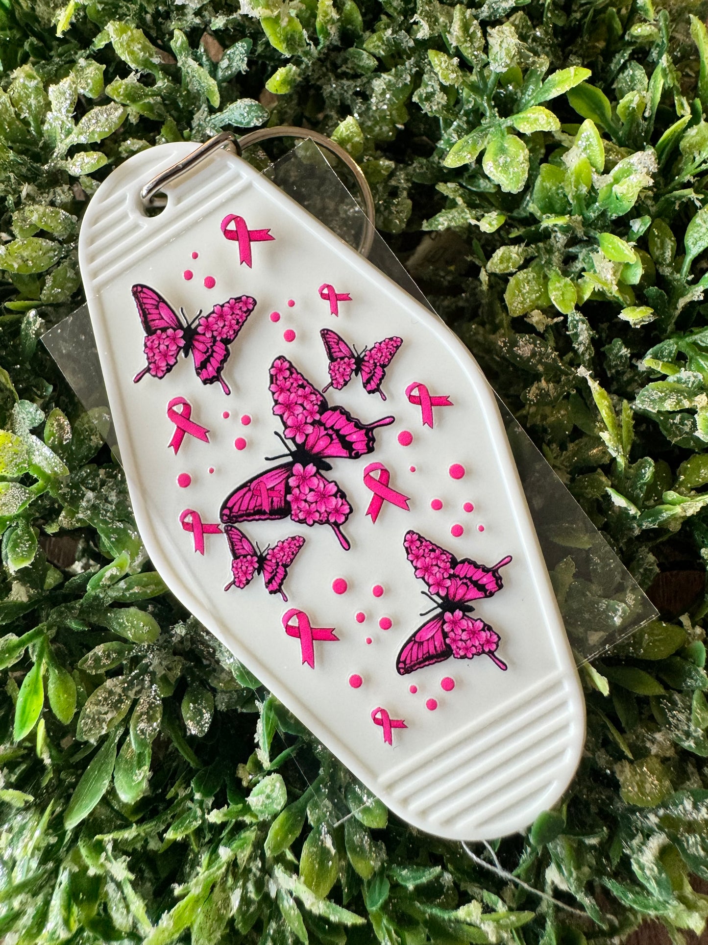 Awareness Butterfly Keychain Decal