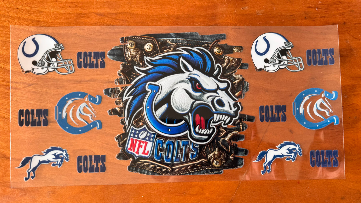 Indiana Football Horse Cup Wrap