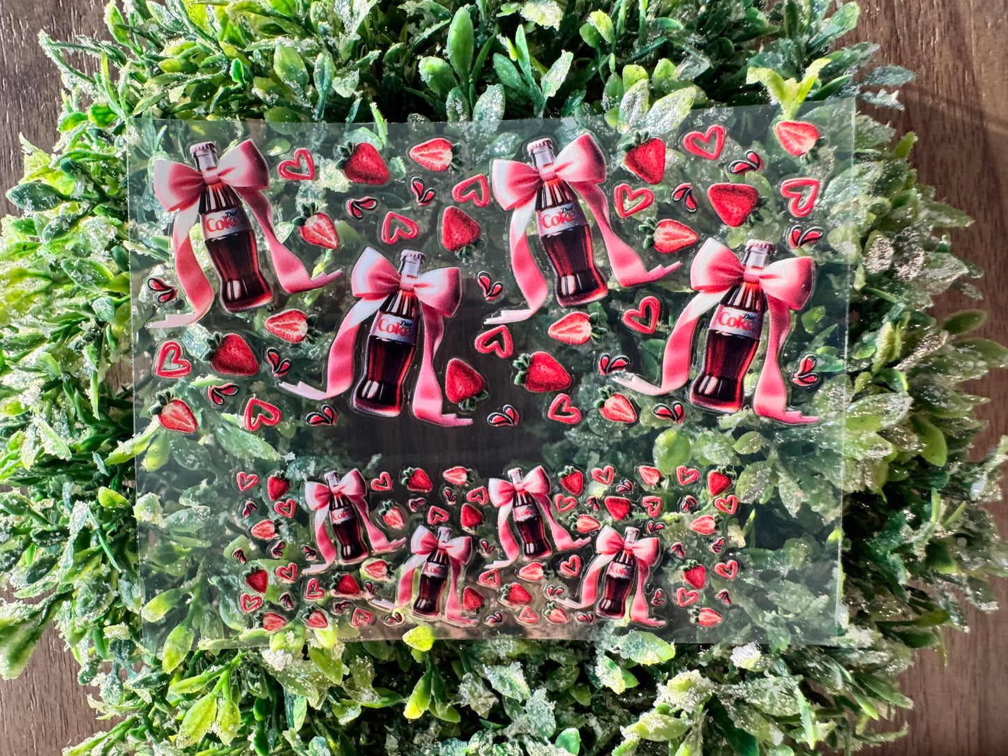 Diet Drink Bows Mini Wrap