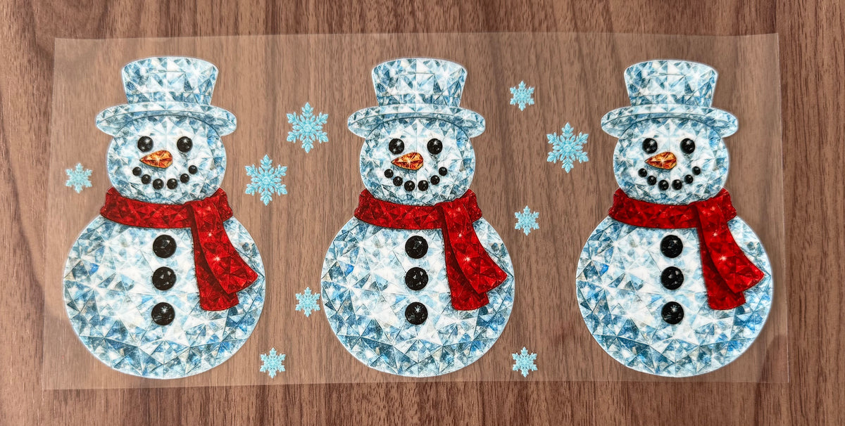 Crystal Snowman Cup Wrap