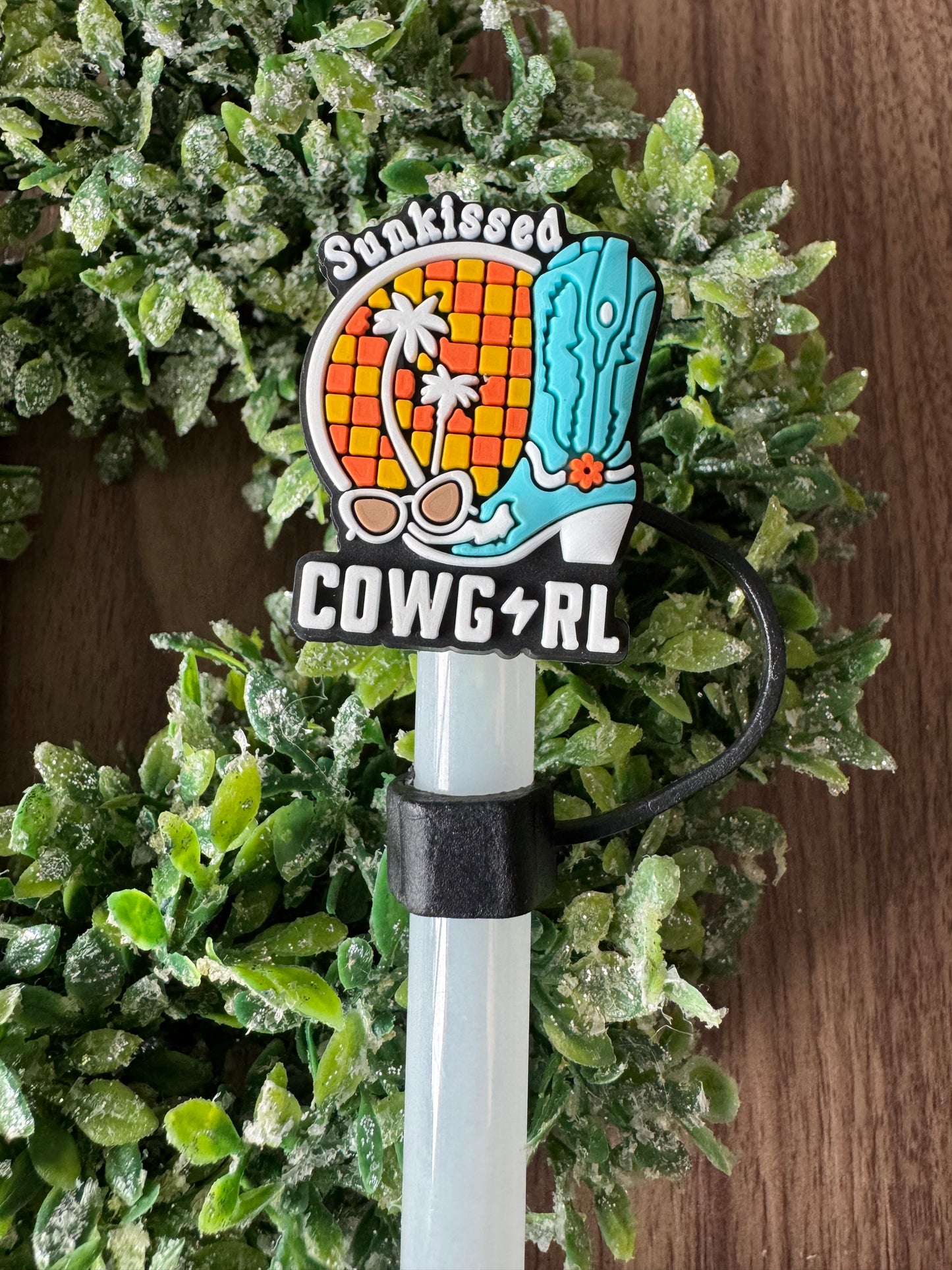 Sun-kissed Cowgirl Straw Topper