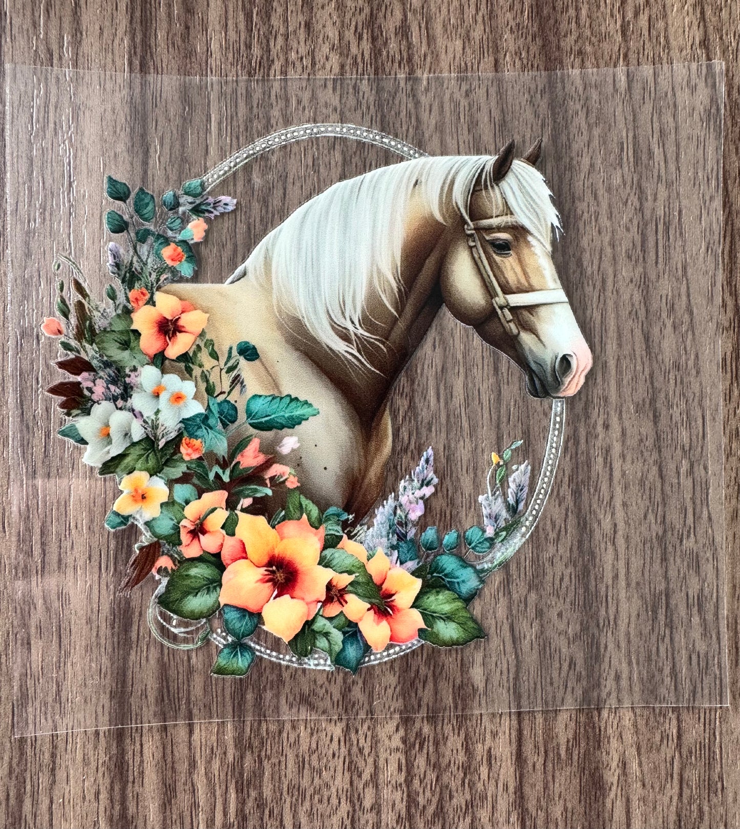 White Horse Decal