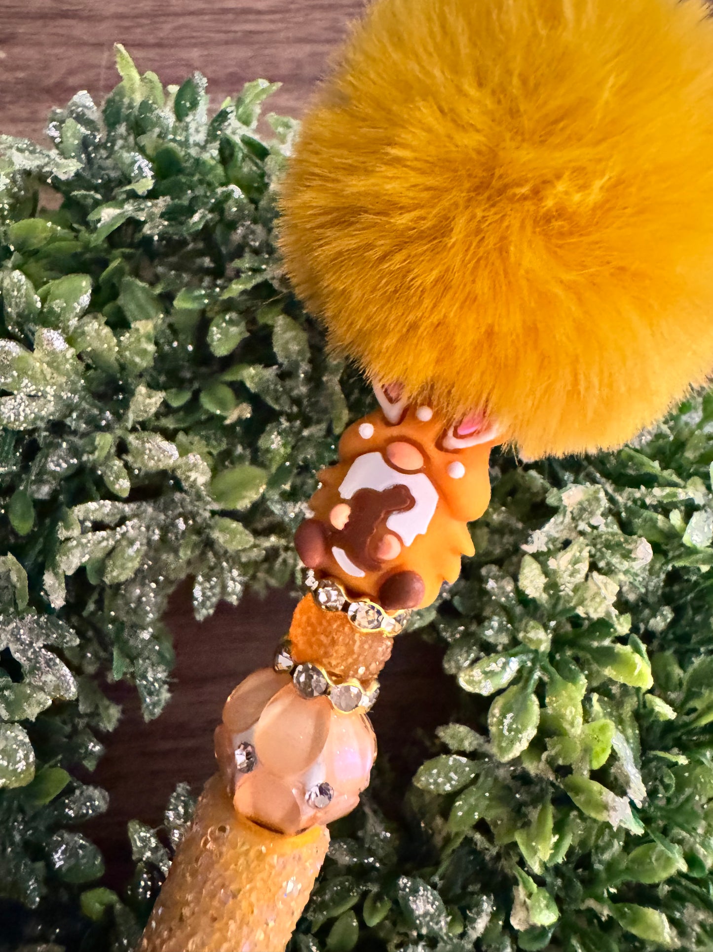 Chocolate Easter Gnome Pom Pen