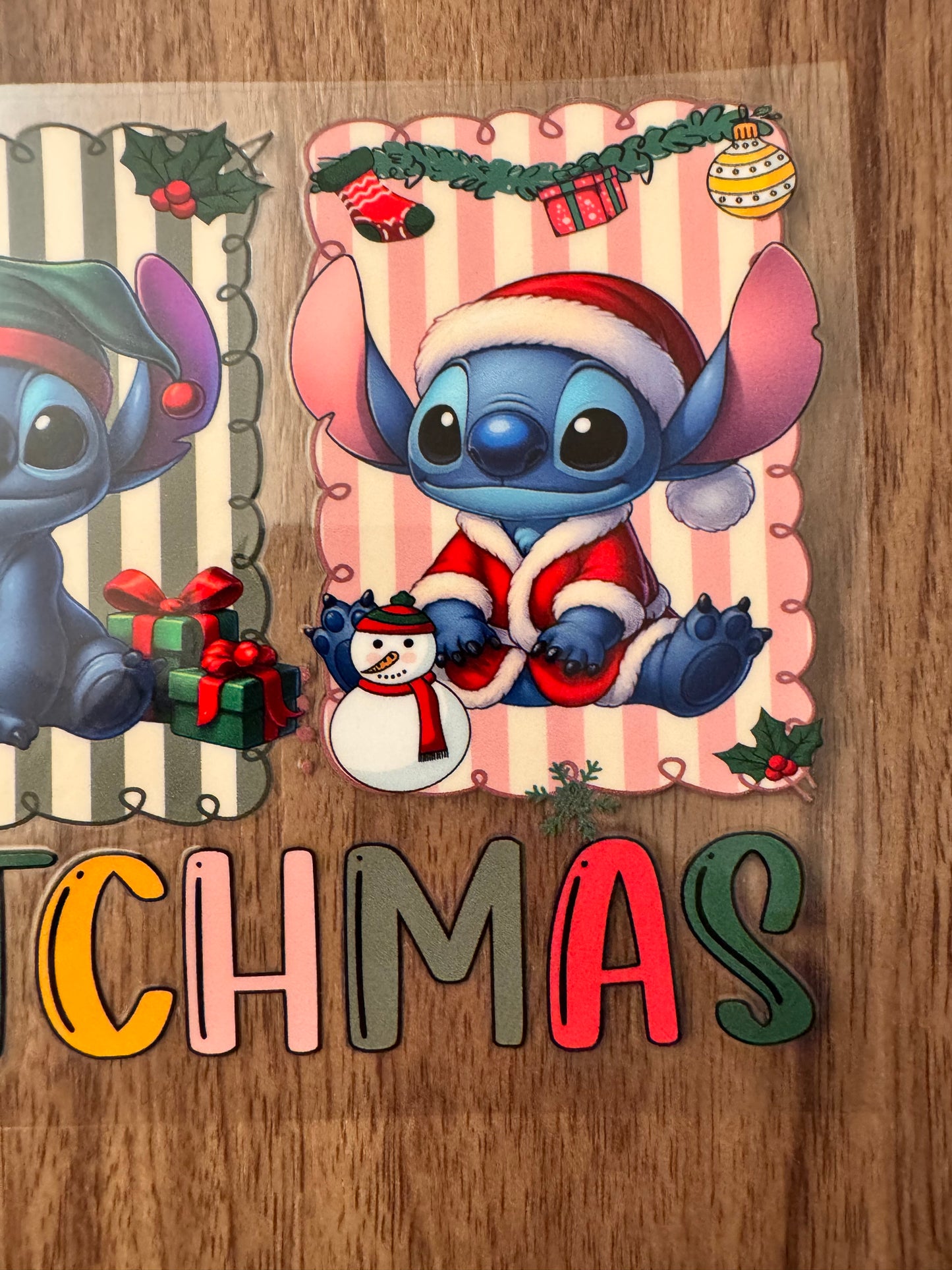Merry Blue Alien-mas Cup Wrap