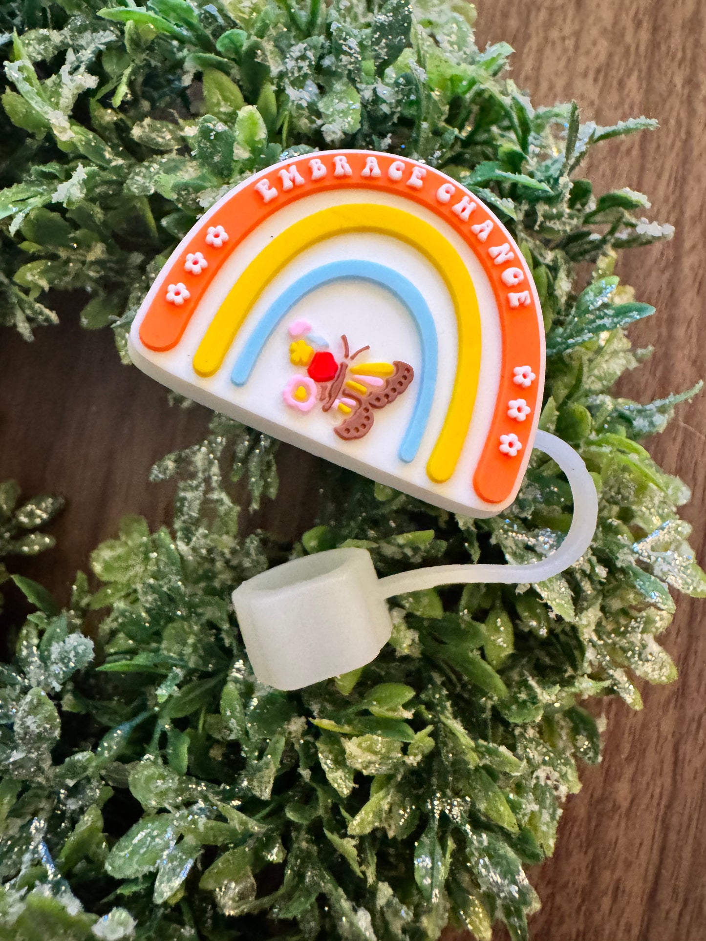 Embrace Change Straw Topper