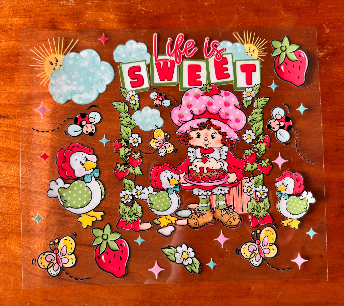 Sweet Berry Girl Cup Wrap
