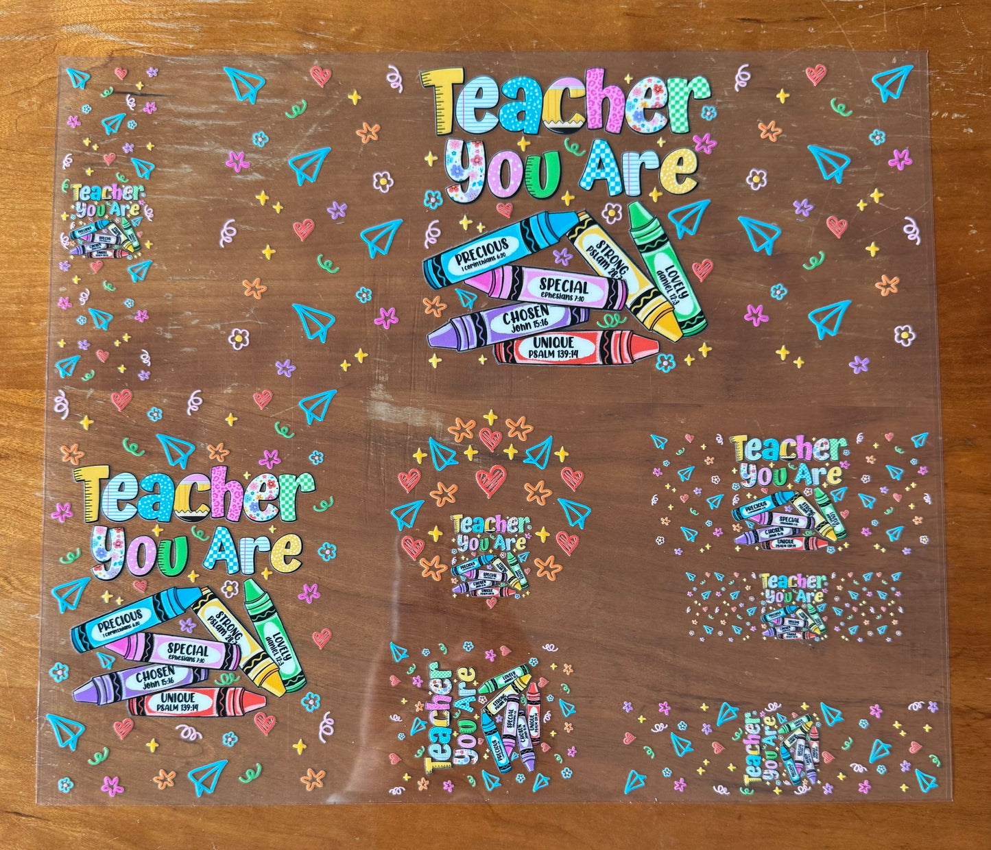 Teacher You Are Wrap Set
