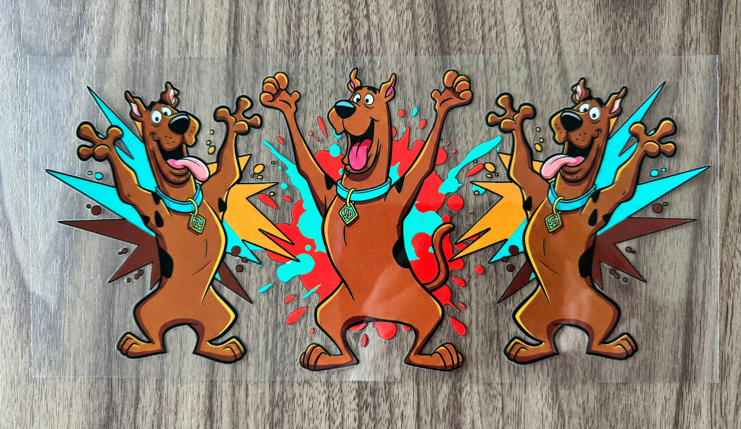 Colorful Doo Dog Cup Wrap