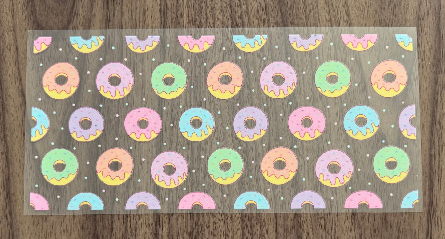Colorful Donuts Cup Wrap