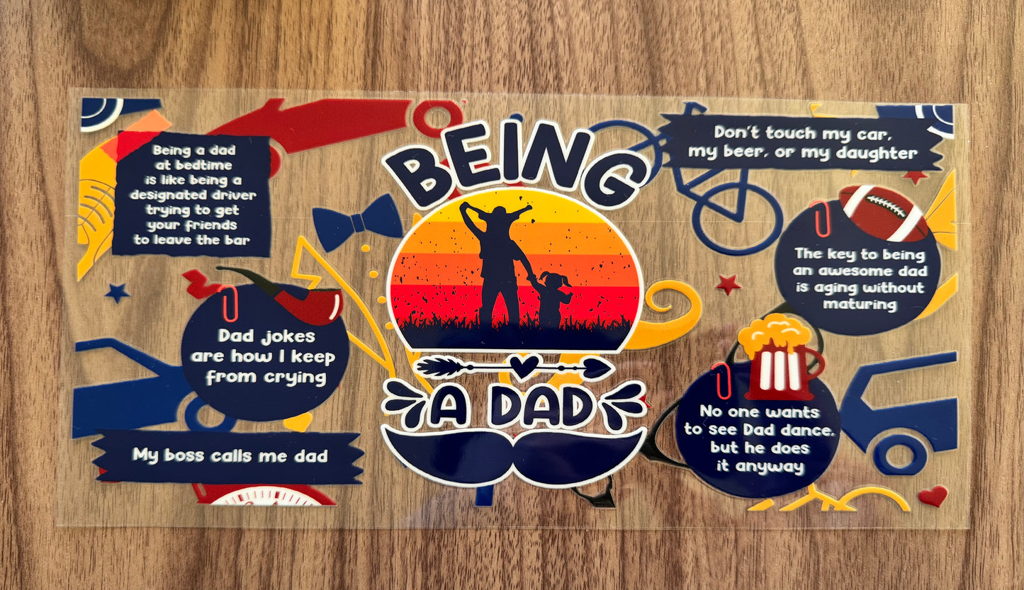 Being A Dad Cup Wrap