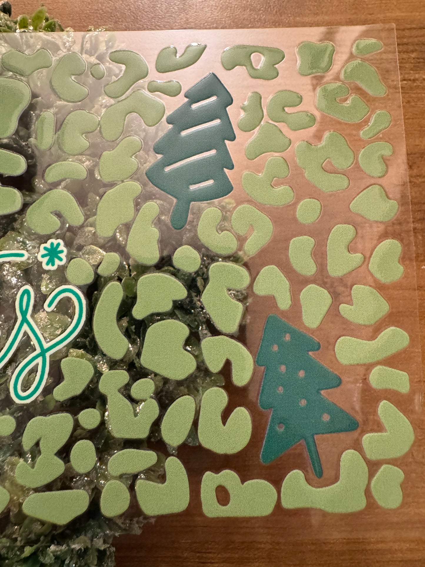Leopard Merry Christmas Cup Wrap