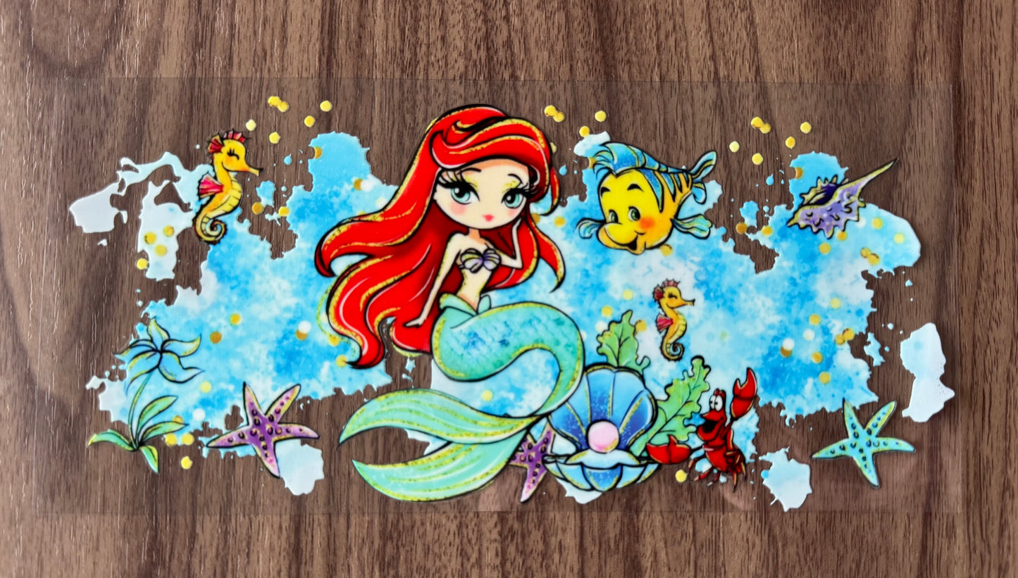 Pretty Mermaid Princess Cup Wrap