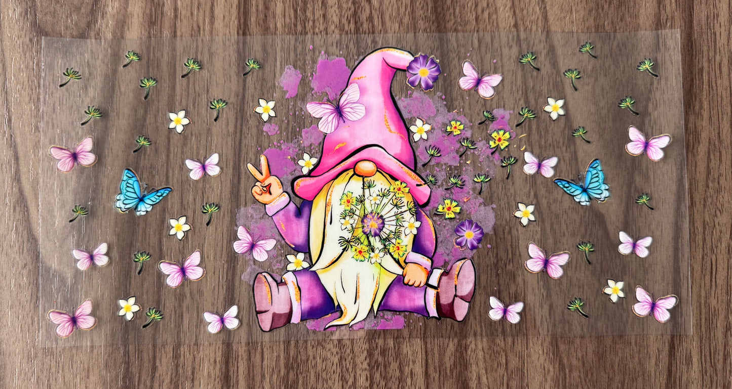 Purple/Pink Gnome Cup Wrap
