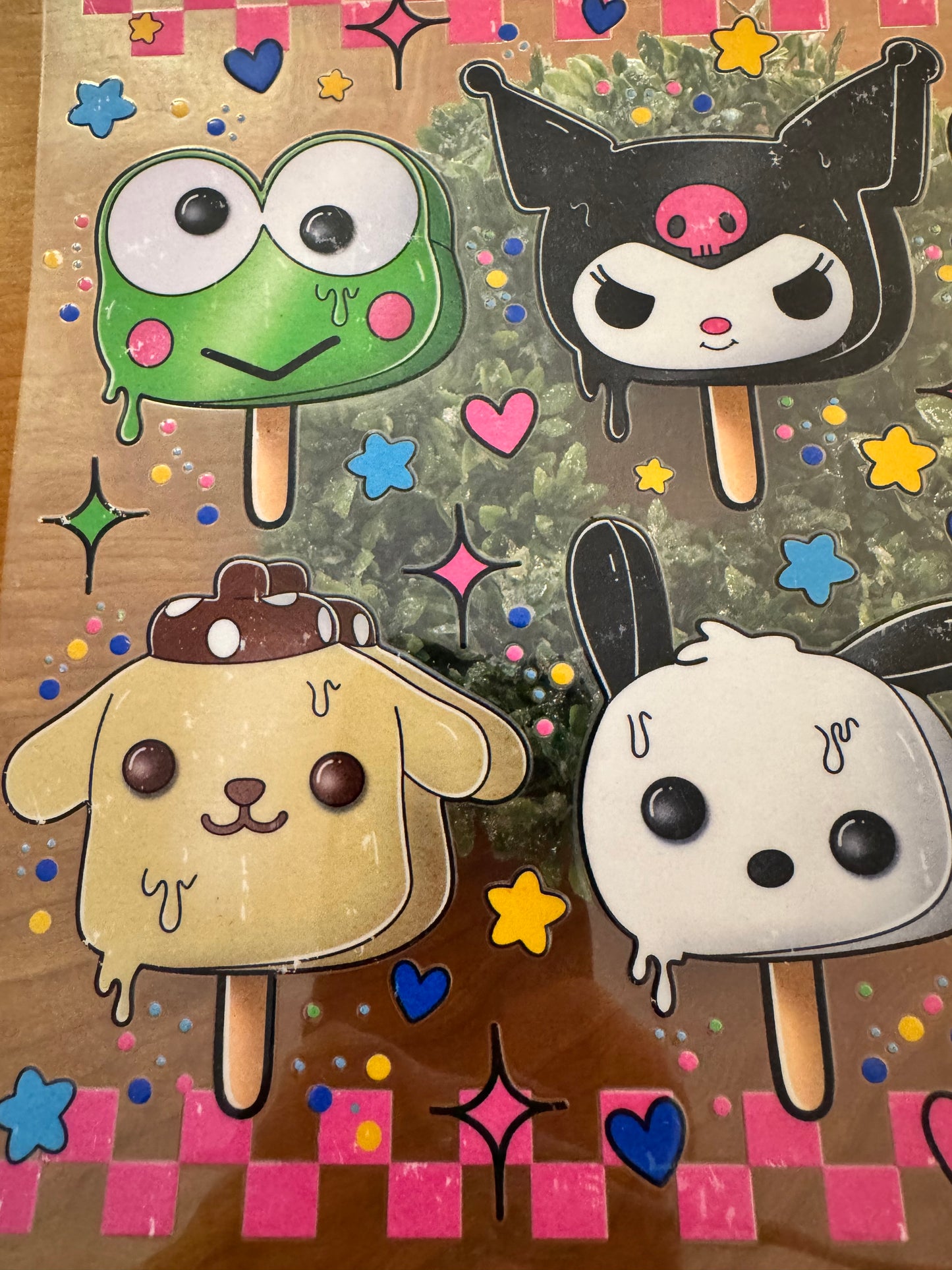 Kawaii Popsicles Cup Wrap