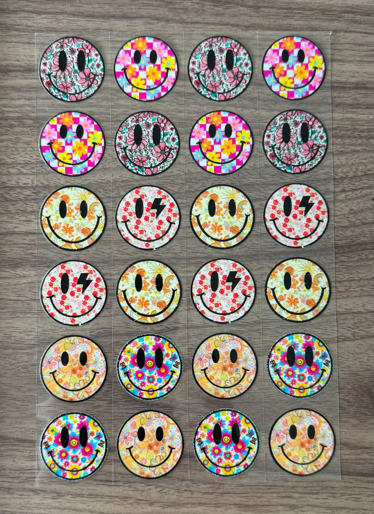 Funny Smileys Sheet